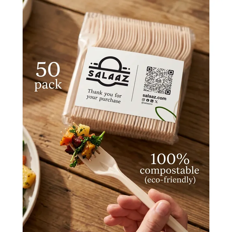 7" Disposable Forks (50pcs)