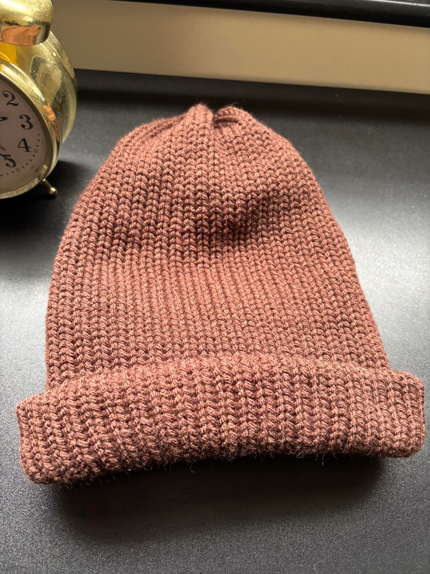 Homemade Knitted Winter Beanie Hat