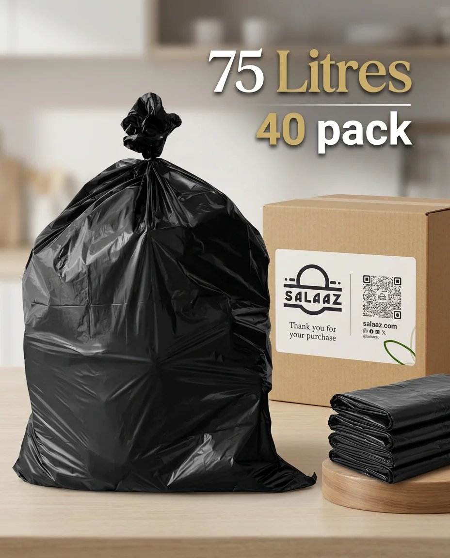 Garbage Bags 75L (40pcs)